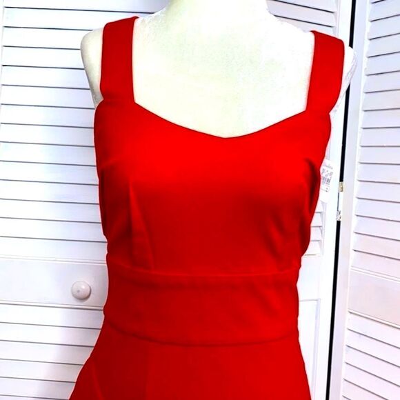 Newman Marcus Sexy Red Dress - Picture 1 of 11